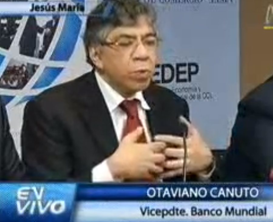 Read more about the article Vicepresidente del Banco Mundial, Otaviano Canuto, confía en crecimiento sostenido del Perú