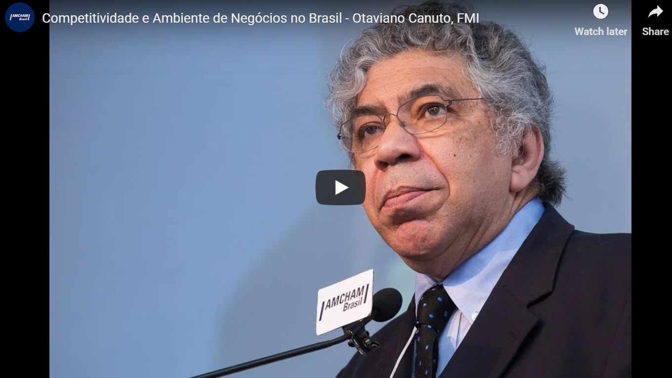 Read more about the article Competitividade e Ambiente de Negócios no Brasil – Otaviano Canuto, FMI