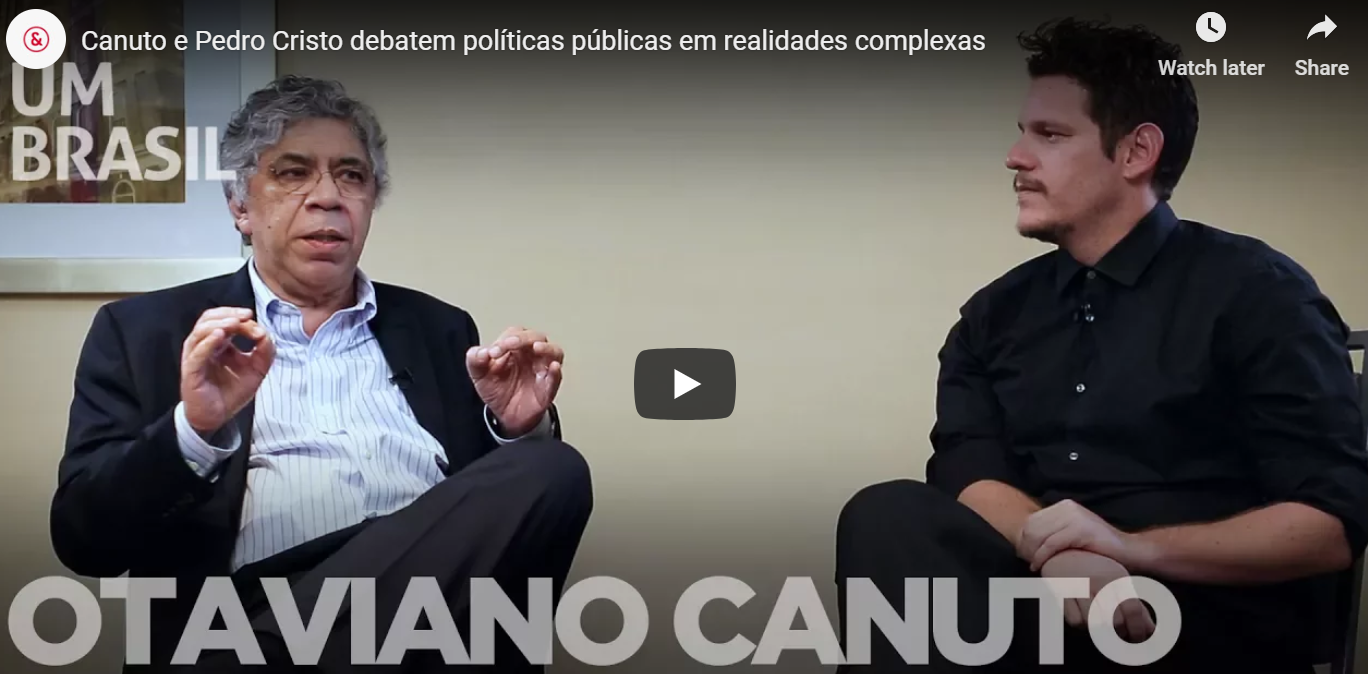 Read more about the article Canuto e Pedro Cristo debatem políticas públicas em realidades complexas