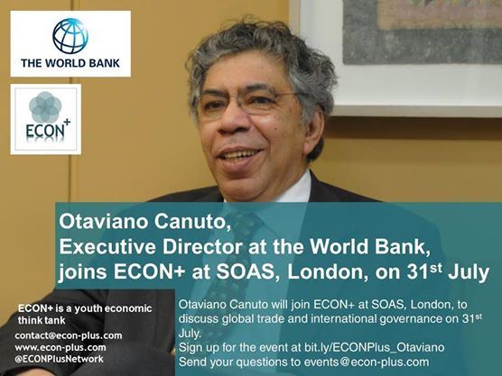 Read more about the article Otaviano Canuto on Trade and Governance at SOAS University of London.