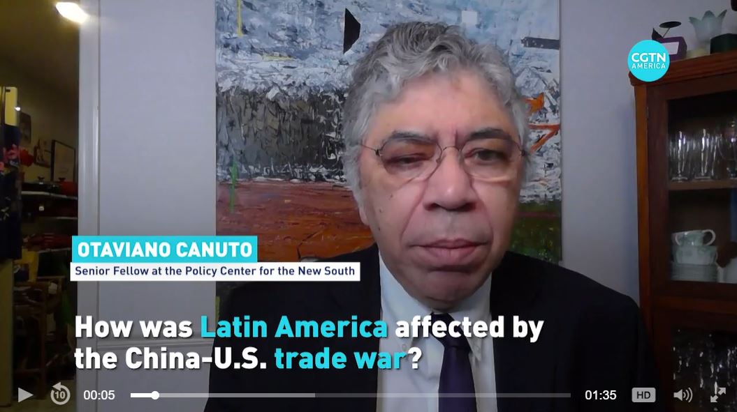 Read more about the article Does Latin America gain or lose from China-U.S. trade war? Otaviano Canuto at CGTN