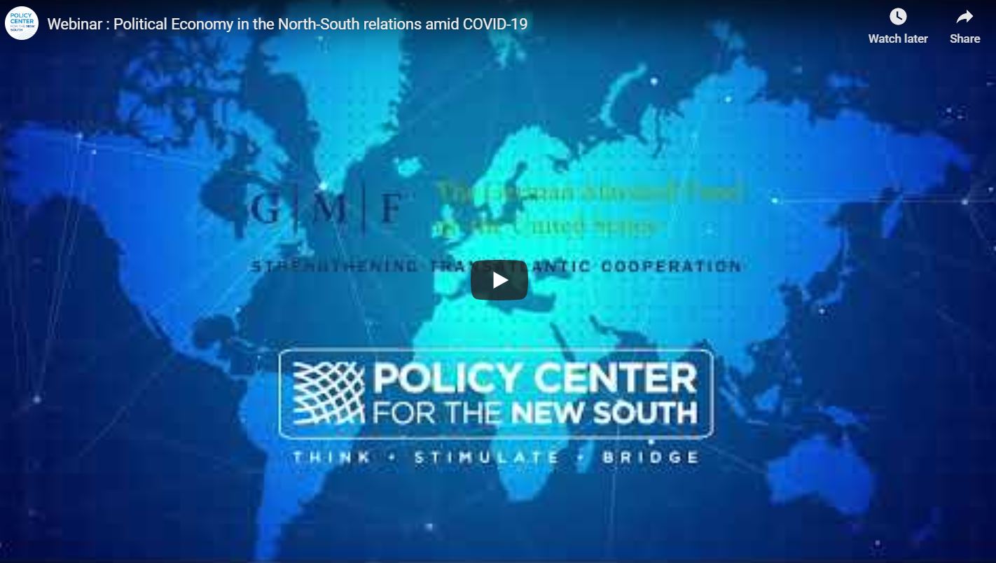 Read more about the article Webinar : Political Economy in the North-South relations amid COVID-19