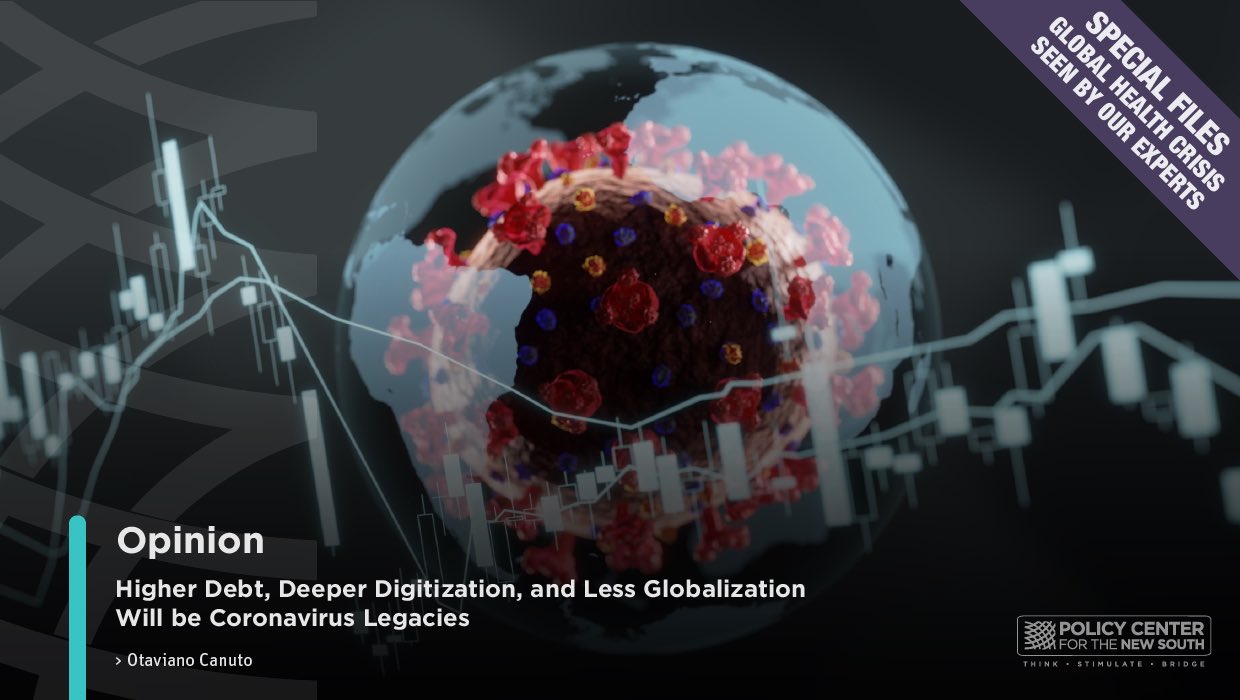 Read more about the article Higher Debt, Deeper Digitization, and Less Globalization Will be Coronavirus Legacies