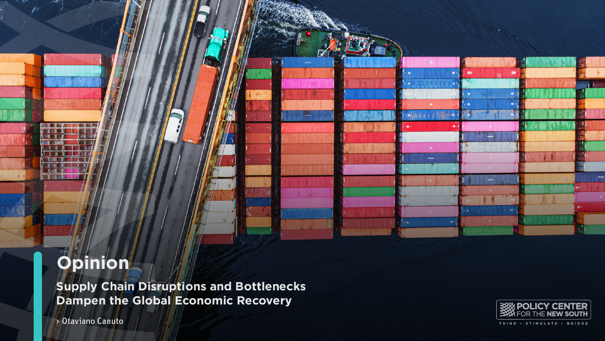 Read more about the article Supply Chain Disruptions and Bottlenecks Dampen the Global Economic Recovery