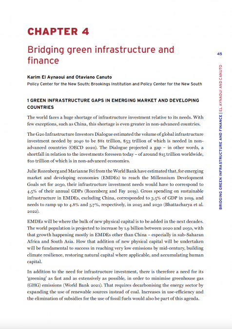 Read more about the article Bridging Green Infrastructure and Finance