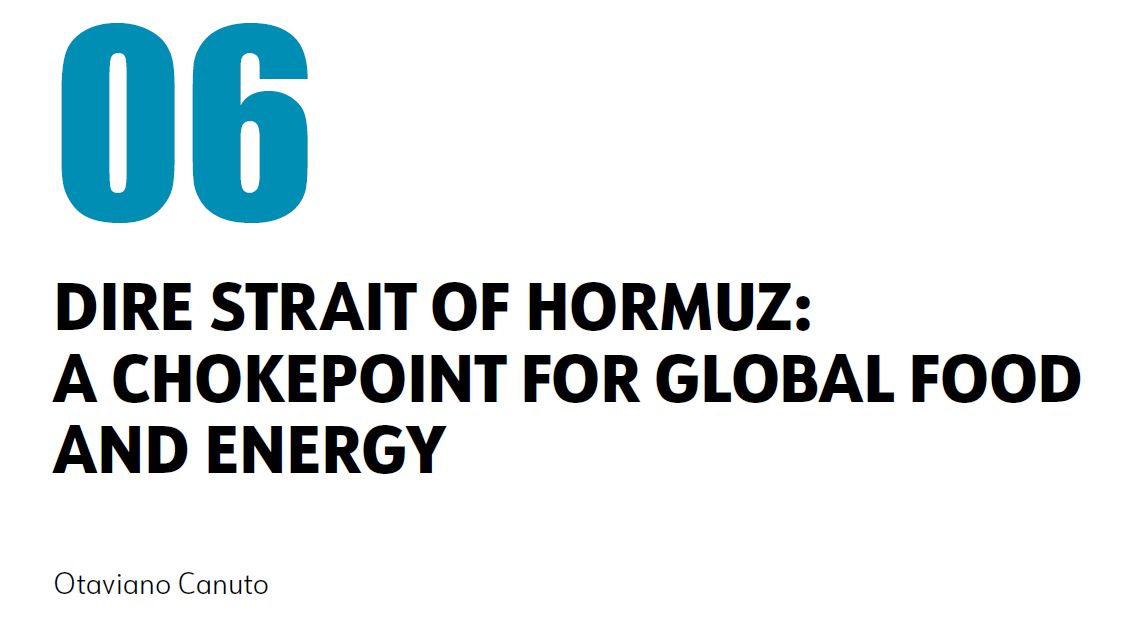 Read more about the article Dire Strait of Hormuz: A Chokepoint for Global Food and Energy